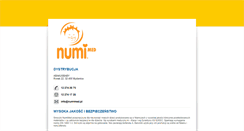 Desktop Screenshot of numimed.pl