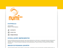Tablet Screenshot of numimed.pl